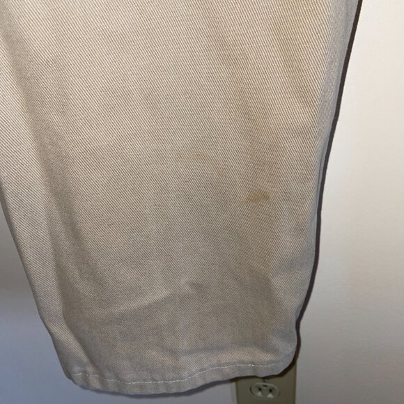 Lands End Mens Traditional Fit Khaki Pants Size 42 Elastic Waistband - Picture 6 of 7